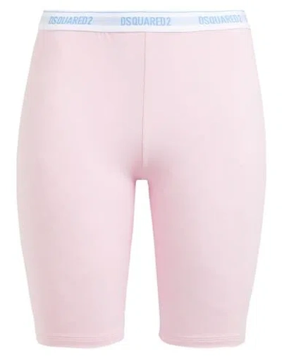 Dsquared2 Woman Sleepwear Pink Size M Cotton, Elastane