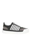 Dsquared2 Woman Sneakers Black Size 6 Calfskin