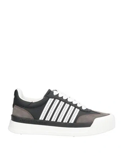 Dsquared2 Woman Sneakers Black Size 6 Calfskin