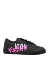 Dsquared2 Woman Sneakers Black Size 9 Calfskin In Black