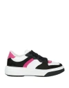 Dsquared2 Woman Sneakers Black Size 7 Calfskin