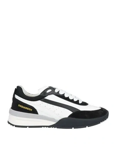 Dsquared2 Woman Sneakers Black Size 8 Leather