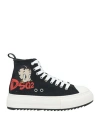 Dsquared2 Betty Boop Berlin Sneakers In Black