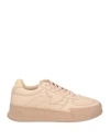 Dsquared2 Woman Sneakers Blush Size 5 Calfskin In Pink