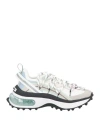Dsquared2 Multi-panel Lace-up Sneakers In Grey