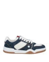 Dsquared2 Denim Lace-up Sneakers In White