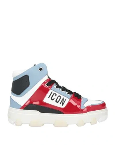 Dsquared2 Woman Sneakers White Size 6 Leather