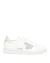 DSQUARED2 DSQUARED2 WOMAN SNEAKERS WHITE SIZE 11 CALFSKIN