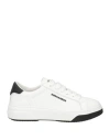 Dsquared2 Woman Sneakers White Size 8 Calfskin