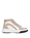 Dsquared2 Woman Sneakers White Size 10 Soft Leather In White