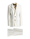 Dsquared2 Woman Suit White Size 10 Polyester