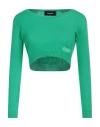 Dsquared2 Woman Sweater Green Size S Cashmere