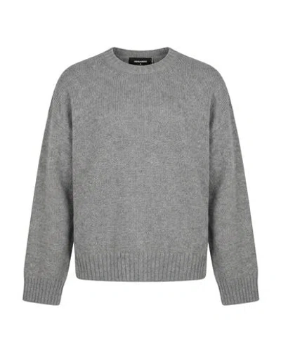 Dsquared2 Woman Sweater Light Grey Size Xs Alpaca Wool In Gray