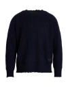 Dsquared2 Woman Sweater Midnight Blue Size L Wool In Blue