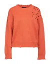 Dsquared2 Sweaters In Orange
