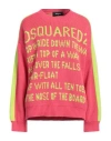 Dsquared2 Woman Sweater Pink Size Xs Cotton In Pink