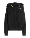 Dsquared2 Woman Sweatshirt Black Size L Cotton