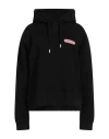 Dsquared2 Woman Sweatshirt Black Size Xl Cotton In Black