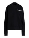 Dsquared2 Woman Sweatshirt Black Size L Cotton, Elastane