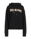 Dsquared2 Woman Sweatshirt Black Size M Cotton, Elastane