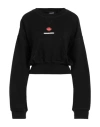 Dsquared2 Black Cotton Sweatshirt In Black