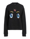 Dsquared2 Woman Sweatshirt Black Size Xs Cotton In Black