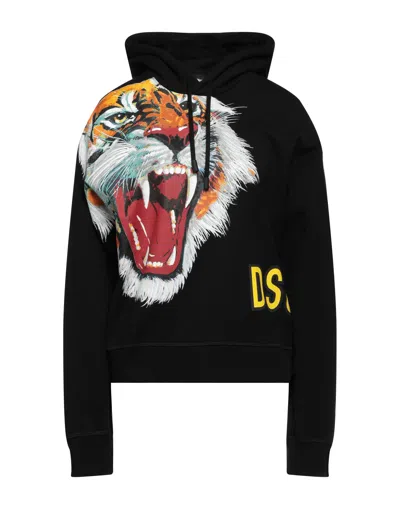 Dsquared2 Sweatshirts In Black