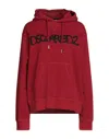 Dsquared2 Sweatshirts In Brick Red