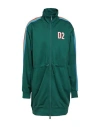Dsquared2 Woman Sweatshirt Green Size Xs Polyamide, Cotton In Green