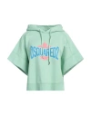 Dsquared2 Woman Sweatshirt Light Green Size S Cotton In Green