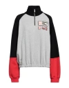 Dsquared2 D2 Athletic Panelled Sweatshirt In Grey