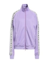 Dsquared2 Woman Sweatshirt Mauve Size M Polyester, Cotton In Purple