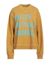 Dsquared2 Sweatshirts In Yellow