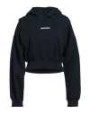 Dsquared2 Woman Sweatshirt Midnight Blue Size Xs Cotton, Elastane