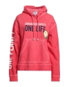 Dsquared2 Woman Sweatshirt Red Size L Cotton In Red