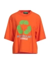 Dsquared2 Woman Sweatshirt Red Size S Cotton