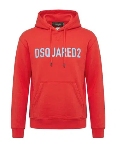 Dsquared2 Woman Sweatshirt Red Size Xs Cotton