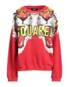 Dsquared2 Sweatshirts In Red