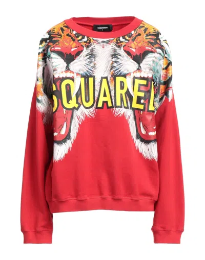 Dsquared2 Sweatshirts In Red