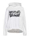 Dsquared2 Woman Sweatshirt White Size L Cotton In White