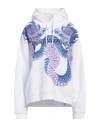Dsquared2 Woman Sweatshirt White Size L Cotton In White