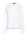 Dsquared2 Woman Sweatshirt White Size Xl Cotton In White