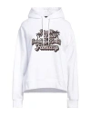 Dsquared2 Graphic-print Cotton Hoodie In White