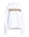 Dsquared2 Woman Sweatshirt White Size L Cotton, Elastane In White