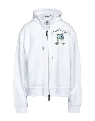 Dsquared2 Sweatshirts In White