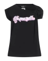 Dsquared2 Woman T-shirt Black Size L Cotton