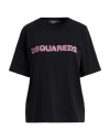 Dsquared2 Embroidered-logo T-shirt In Black