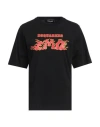 Dsquared2 Logo-print Short-sleeve T-shirt In Black