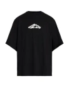 Dsquared2 Woman T-shirt Black Size M Cotton In Black