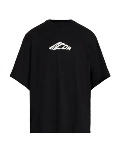 Dsquared2 Woman T-shirt Black Size M Cotton